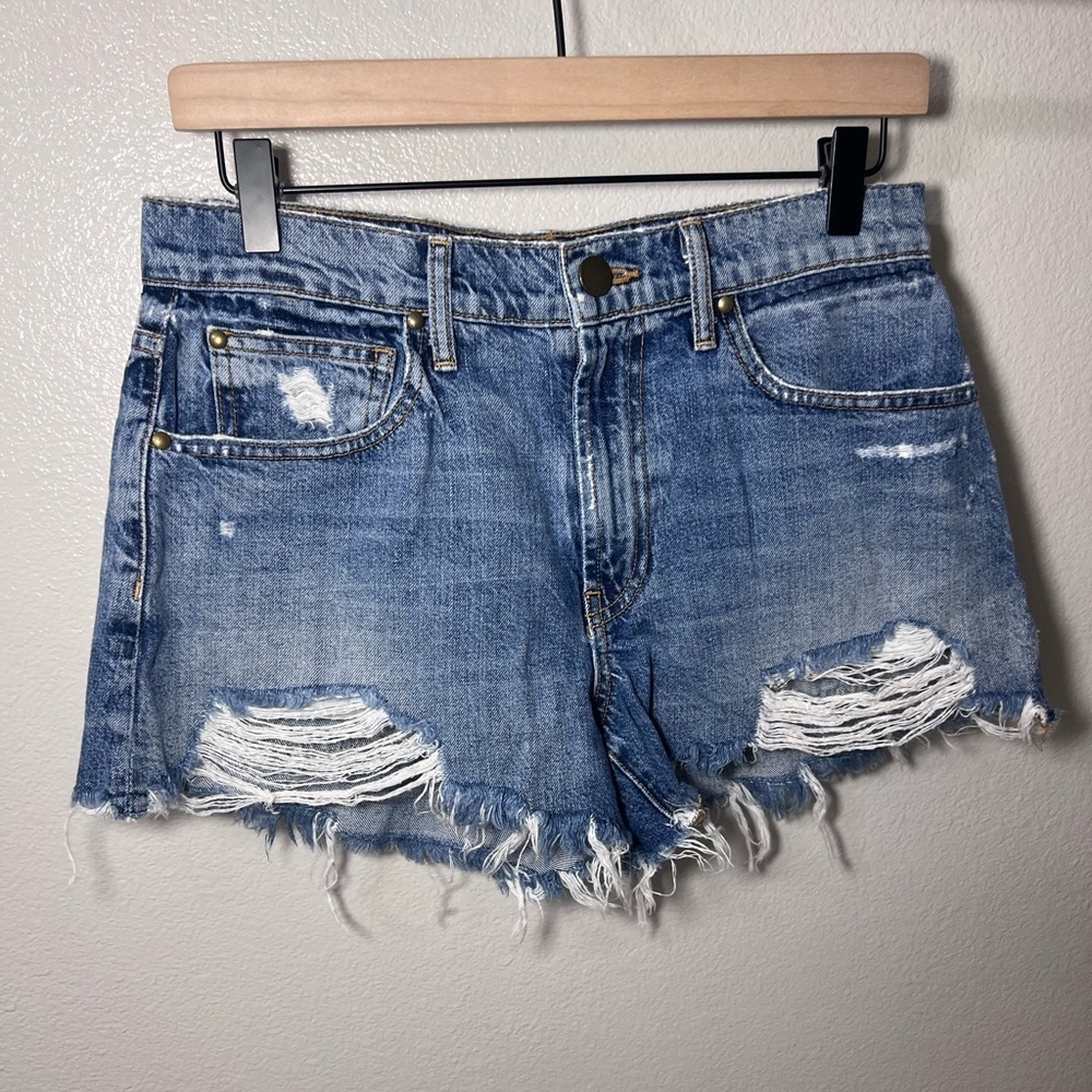 The Great The Cut Off Denim Short 25